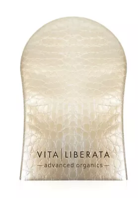 VITA LIBERATA Gold Croc Self Tanning Applicator Mitt NEW • £2.50