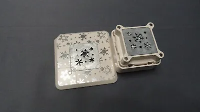 Martha Stewart Snowflake Punch Around/All Over The Page Retired • $17.50