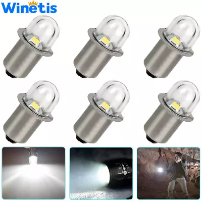 (6) 18 Volt White LED Bulbs Replacement Xenon Bulb For Milwaukee M18 Flashlight • $12.98