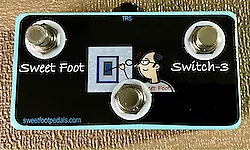 3 Button Footswitch For TC Helicon TC Electronic Pedals & MORE -HANDMADE IN USA • $40.11