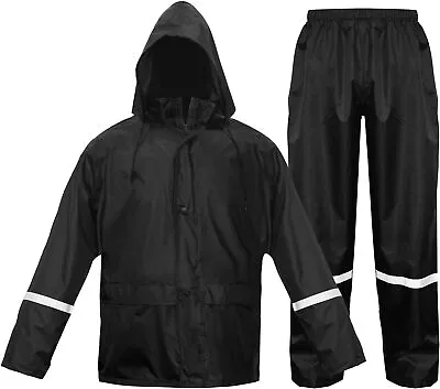 LOOGU Camo Rain Suit - Rain Gear For Men Waterproof Lightweight Rain Coat Brea • $86.49