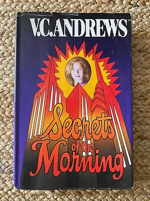 $15 • Buy Secrets Of The Morning V.C. Andrews Hardcover 1991 Original Book Club Edition