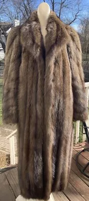 Christian Dior  FOURRURE Fisher  Sable Full Length Fur Coat  • £2771.29