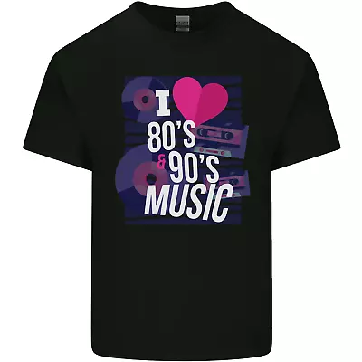 I Love 80s 90s Music Pop Rock Acid House Kids T-Shirt Childrens • £7.48