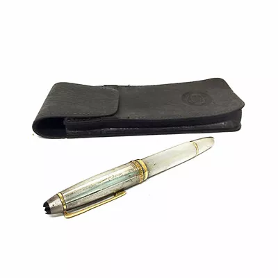 Montblanc Meisterstuck 146 18k Fountain Pen Body 925 From Japan 007 6092757 • $700