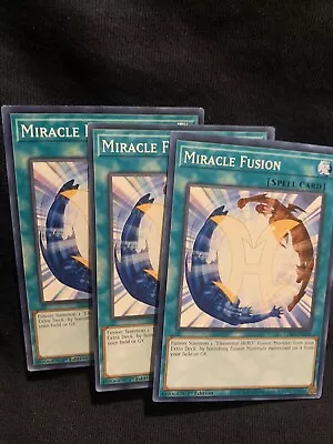 YUGIOH! X3 Miracle Fusion LDS3-EN106 Yu-Gi-Oh! 3x NM 1st Ed FAST SHIP COMMON TCG • $1.23