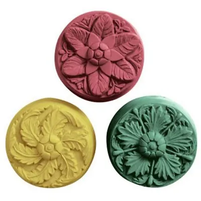 Rosettes Soap Mold By Milky Way Molds - MW232 • $8.99