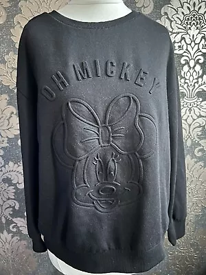 Atmosphere Disney Minnie Mouse Black Jumper Size12 • £4.50