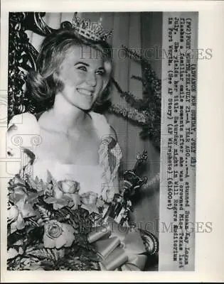 Press Photo Miss Texas Susan Kay Logan At Beauty Pageant In Fort Worth • $20.88