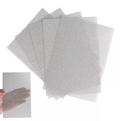 Woven Wire Mesh Stainless Steel Meshes Screen Metal Mesh Sheet Air Vent Mesh • $16