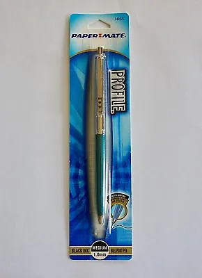 PAPERMATE 14164 PROFILE SLIM PEN TEAL *NEW IN PACKAGE* Black InkMed Ball Point • $25