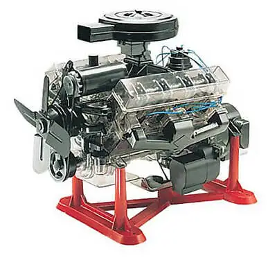 Revell 1:4 Visible V-8 Engine Plastic Model 858883 • $176.08