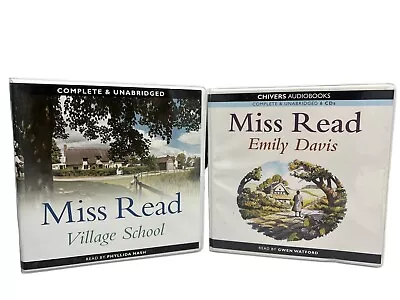 Miss Read Village School & Emily Davis - Audio Book Complete Unabridged - VGC • $29.06