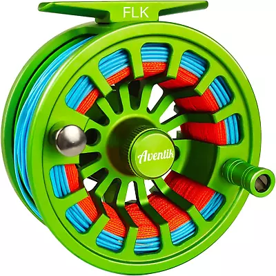 Fly Fishing Reel 3/4/5/6/7/8/9 Pre-Loaded Fly Reel With Line Combo • $59.98