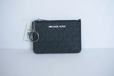 Michael Kors Jet Set Travel S TZ Coin Pouch With ID Key Holder Wallet $118 • $42