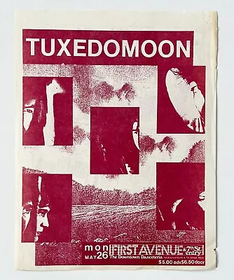 Tuxedomoon Flyer Post Punk Cabaret Voltaire Industrial Poster • $50