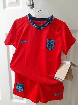 Nike England Away Football Kit Size 12-18 Months 2022/2023 • £14.99