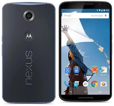 Motorola Nexus 6 XT1103 - 32GB - Midnight Blue (Verizon Unlocked) Smartphone • $47.99