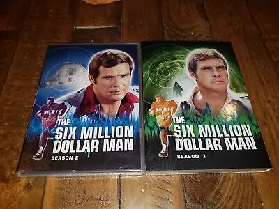 The Six Million Dollar Man: Season 2 + 3(DVD 1974) Brand New Factory Sealed • $14.99
