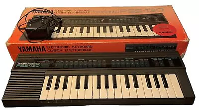 Yamaha Electronic Keyboard PortaSound PSS-130 1987  - WORKS - With Cord & Box • $30