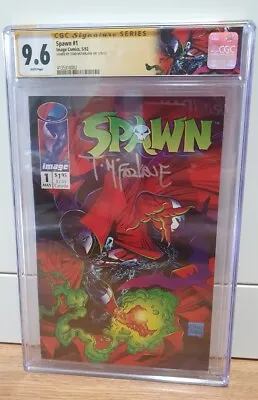 SPAWN - #1 1992 - CGC GRADE  9.6 SIGNED Todd Mcfarlane  • $650