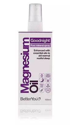 £9.99 • Buy BetterYou Magnesium Goodnight Spray - 100ml - To Aid Normal Restful Sleep