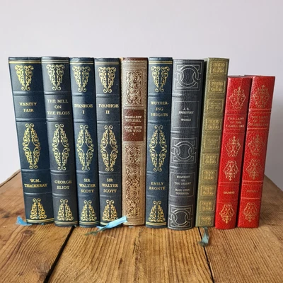 £17.99 • Buy Vintage Classic Literature Heron Book Collection For Display, Books For Décor