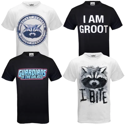 £4.99 • Buy Marvel Comics Mens T-Shirt Guardians Of The Galaxy Groot OFFICIAL Gift - Small