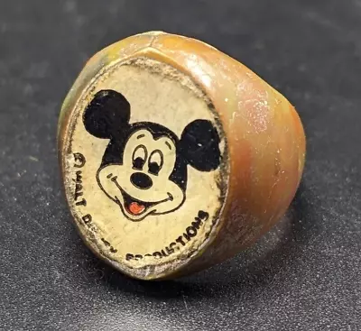 Vintage Mickey Mouse Ring Walt Disney • $45