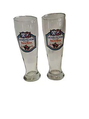 (Set Of 2)  HACKER-PSCHORR Munchen  Braurosl Weisse   - 0.5l - Ex. Cond. • $20