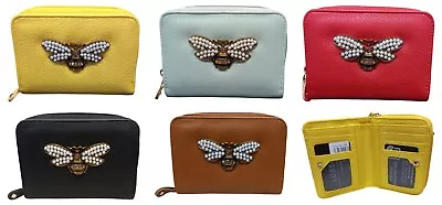 £11.99 • Buy Ladies Leather Purse & Wallet, 5 Colours, RFID Protection, 100% Leather Free
