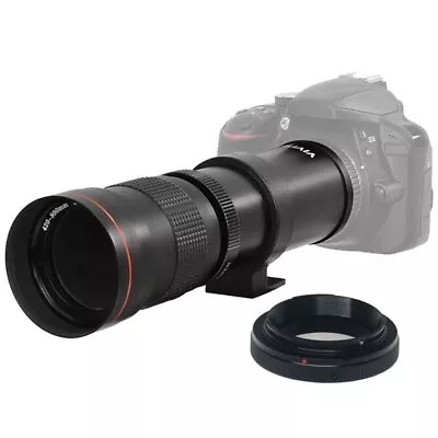 Vivitar 420-800mm F/8.3 Telephoto Zoom Lens For Nikon DSLR • $76.99