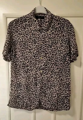 All Saints Leopard Print Shirt • £30