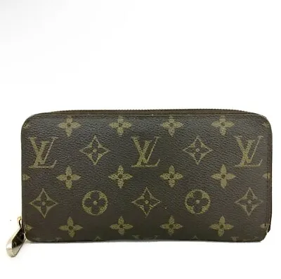 Louis Vuitton Monogram Zippy Zip Around Long Wallet Purse /5R0580 • £375