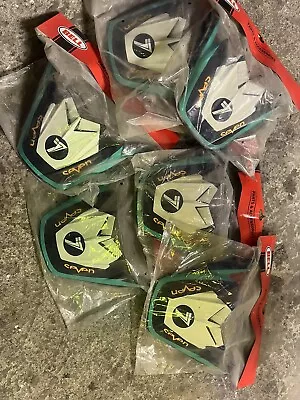 $99 • Buy Bell Moto 9 Flex SEVEN Visors.  4 Visors    Brand New !    James Stewart Brand
