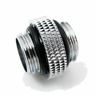 XSPC G1/4 5mm Male To Male Fitting - Chrome • £4.29