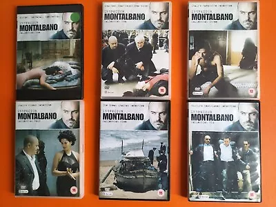 INSPECTOR MONTALBANO Collections 1 – 6  13 DVDs 27 Episodes • £20