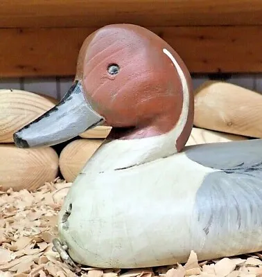 Contemporary Carved Working O/S Pintail Drake Decoy • $125