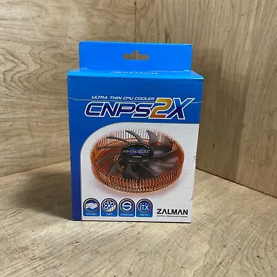 ZALMAN CNPS2X Ultra Thin Cpu Cooler • $29.99