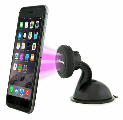 $8.35 • Buy Magnetic Suction Cup Stand Car Mount Holder For ALL PHONES Windshield Dashboard