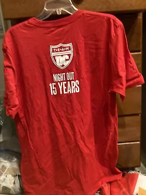 Washington Nationals Night Out T Shirt XL • $2