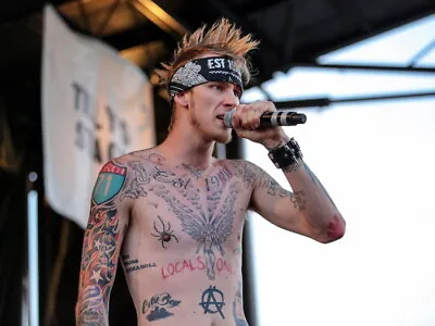 V2833 Machine Gun Kelly MGK Live Concertper Hip-Hop Decor WALL POSTER PRINT CA • $19.83