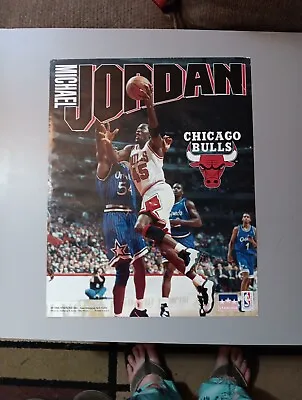 Vintage 1995  Starline NBA Licensed Michael Jordan & Shaquille O'Neil Poster • $15