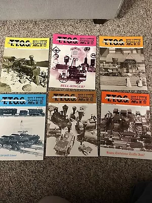 Toy Train Operating Society THE BULLETIN 6 Issues 1989 Complete Year • $9.99