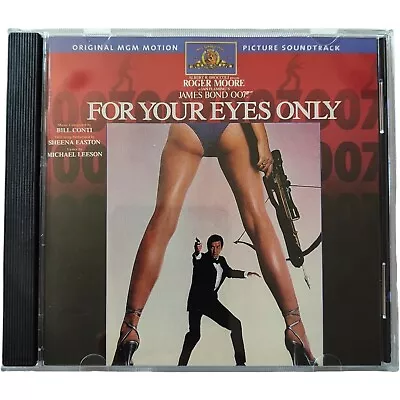 £22.49 • Buy Bill Conti James Bond 007 For Your Eyes Only CD MGM Deluxe Soundtrack Series