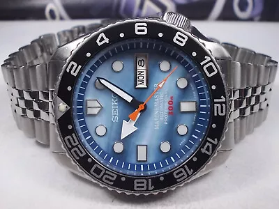 Seiko Scuba Divers Skx007 Auto Mens Watch 7s26-0020 'mop Marinemaster' Sn 156503 • $107