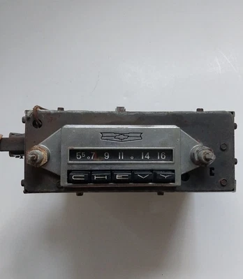 $50 • Buy Vintage 1950's Chevy Delco Radio Used Made In USA - Not Tested