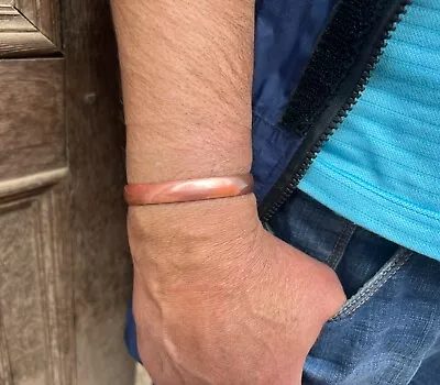 Large Size 9.5 Inch Pure Copper Bracelet. Handmade 100% Copper For Arthiritis. • $14.99