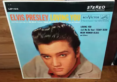 ELVIS PRESLEY - Loving You RCA VICTOR LSP-1515(e) C.1964 Hi-Grade Rockaway • $39