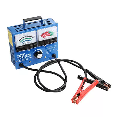 Carbon Pile Load Tester Alternator Test Tool 6-12 Volt Battery Regulator 500 Amp • $95.79